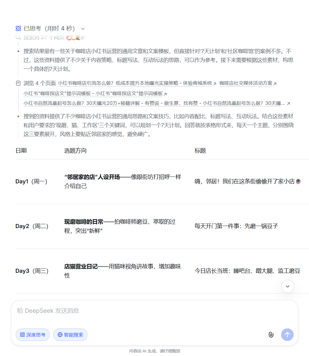 排期表后半段和运营小贴士