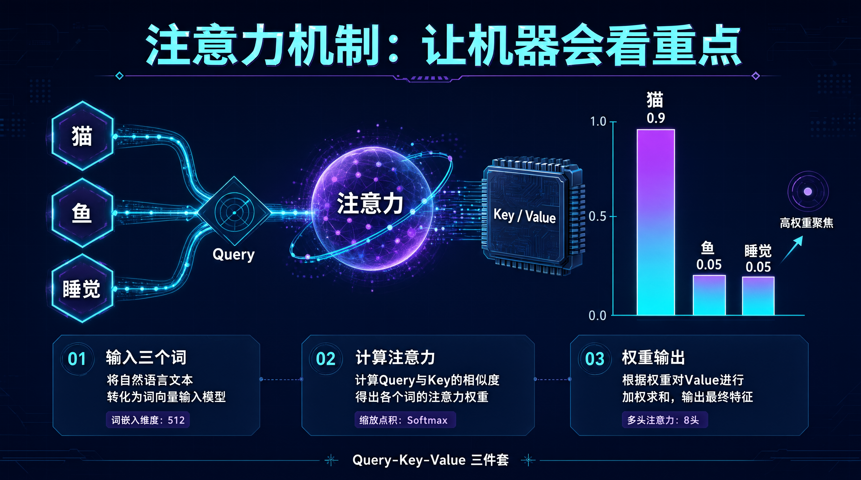 注意力机制信息图