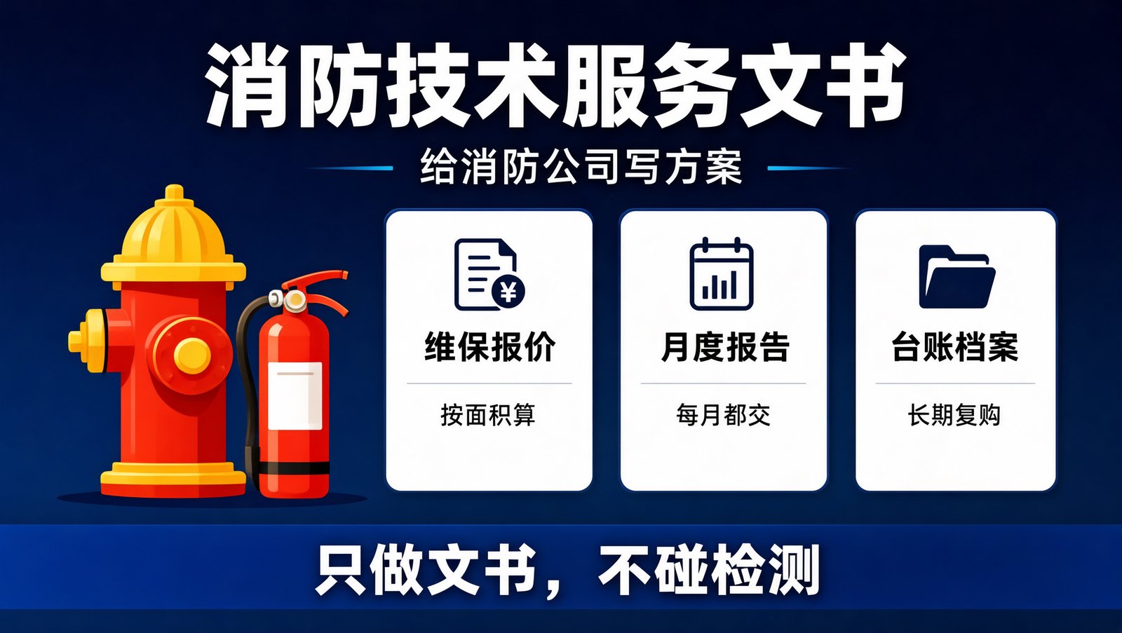 消防检测维保评估的收费结构与文书外包环节