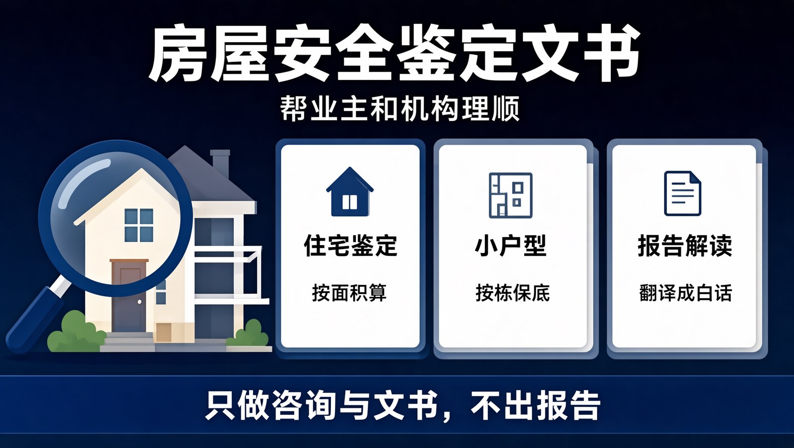 房屋安全鉴定的收费结构与文书代办环节