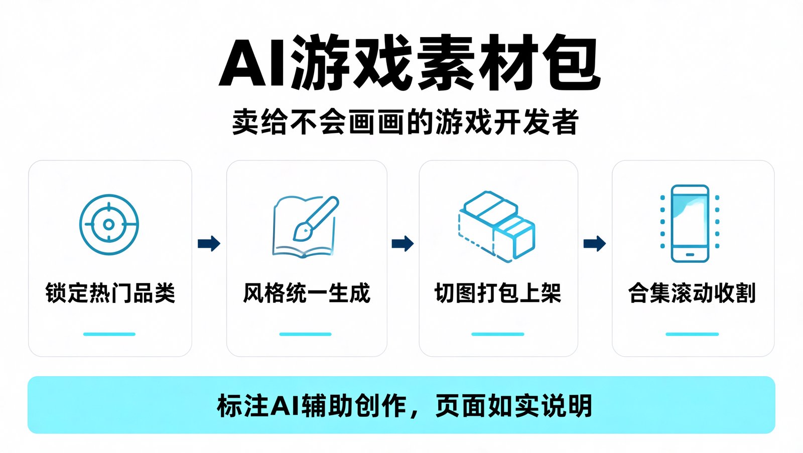 AI 游戏素材包生产流水线