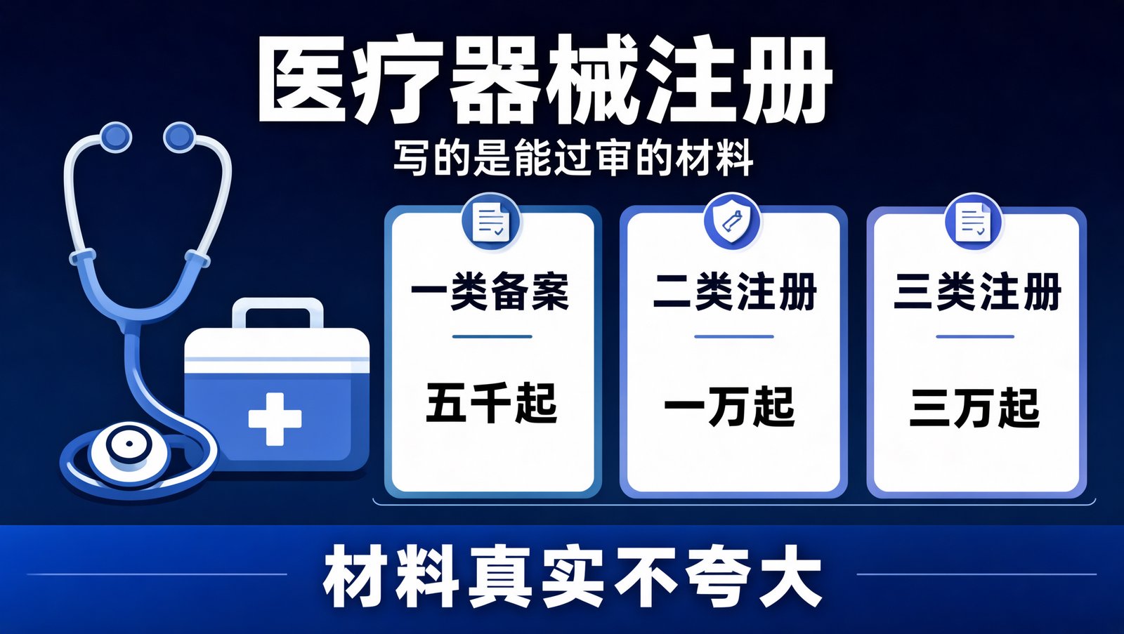 医疗器械三类产品的注册服务费与办理周期对照